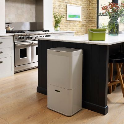 poubelle colori pierre